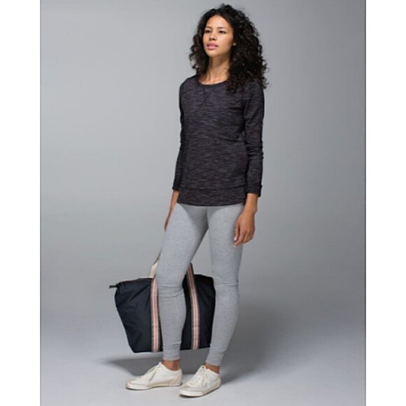 Lululemon Exhalation Pullover Black Heather 4 NWOT - Picture 15 of 16